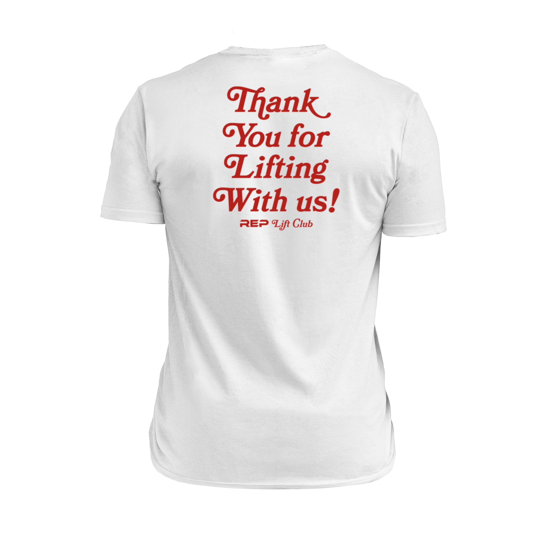 Lift Club Tri-Blend Crew T-Shirt - Heather Sage/Red / X-Small